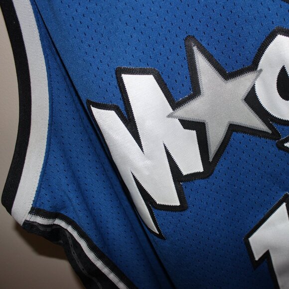 3/$188❤️vintage Tracy MCGRADY #1 Nike Orlando Magic blue jersey Made in Korea - Picture 5 of 9
